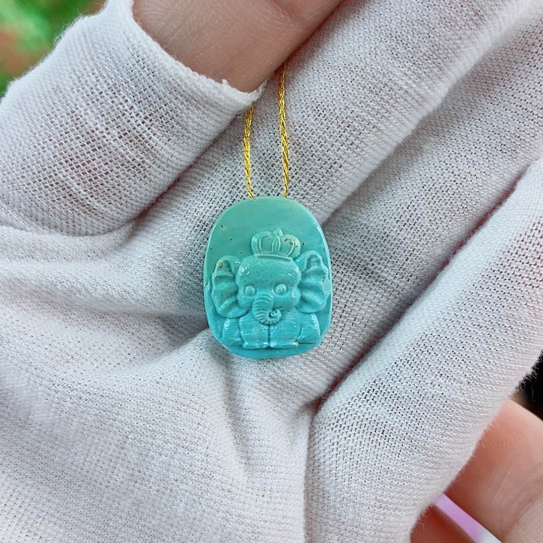 绿松石珠宝奇石未镶嵌