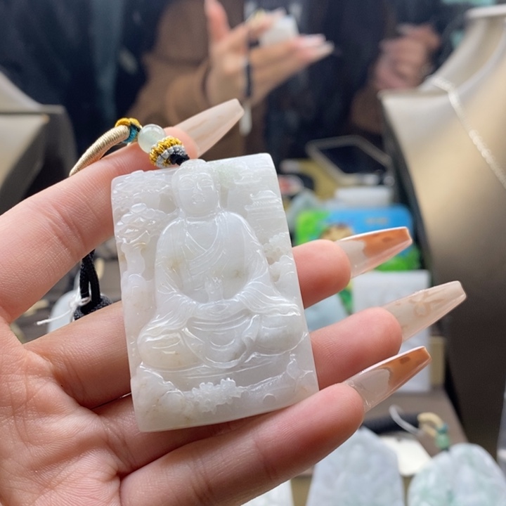 翡翠颈饰未镶嵌༺****༻翡翠