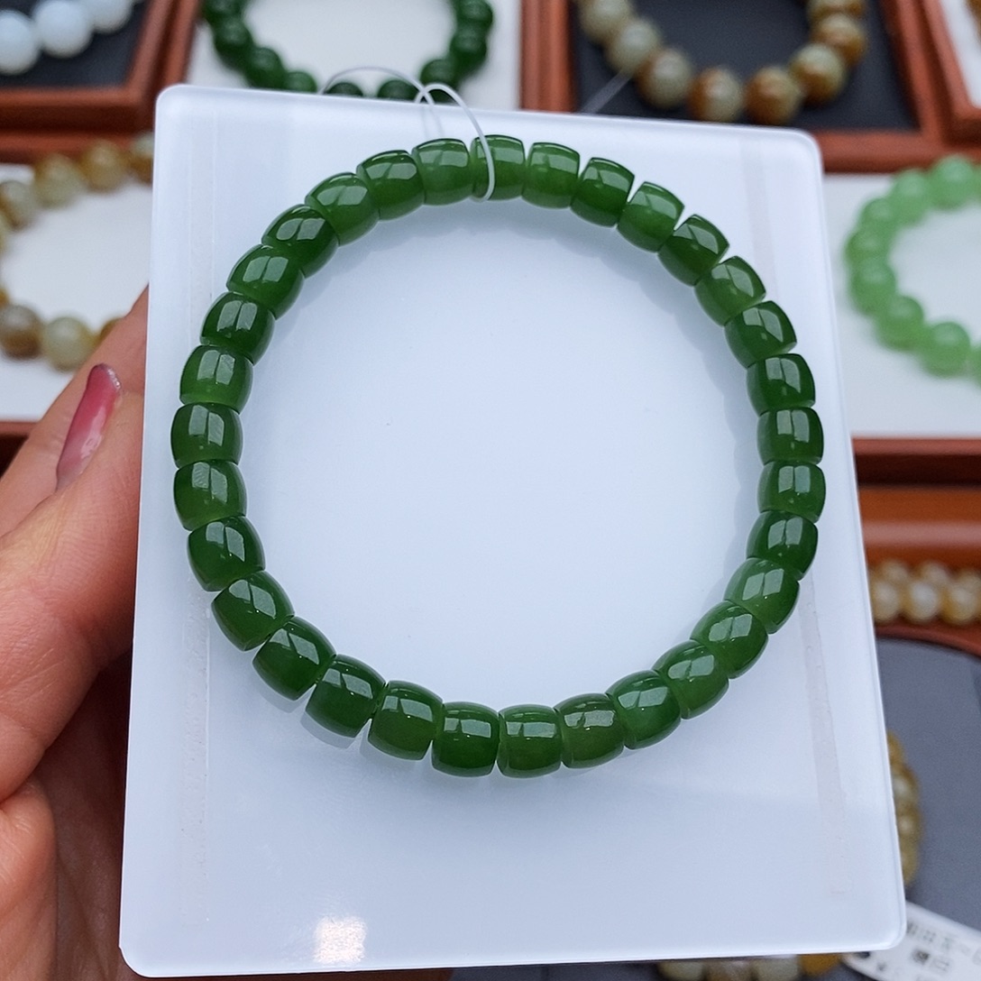 和田玉手链未镶嵌