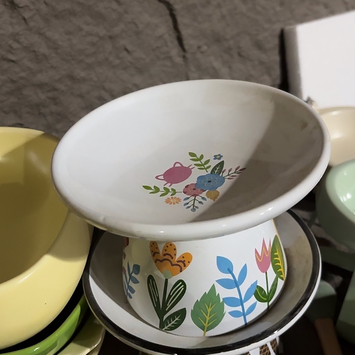 陶陶瓷花花外贸微瑕2个装