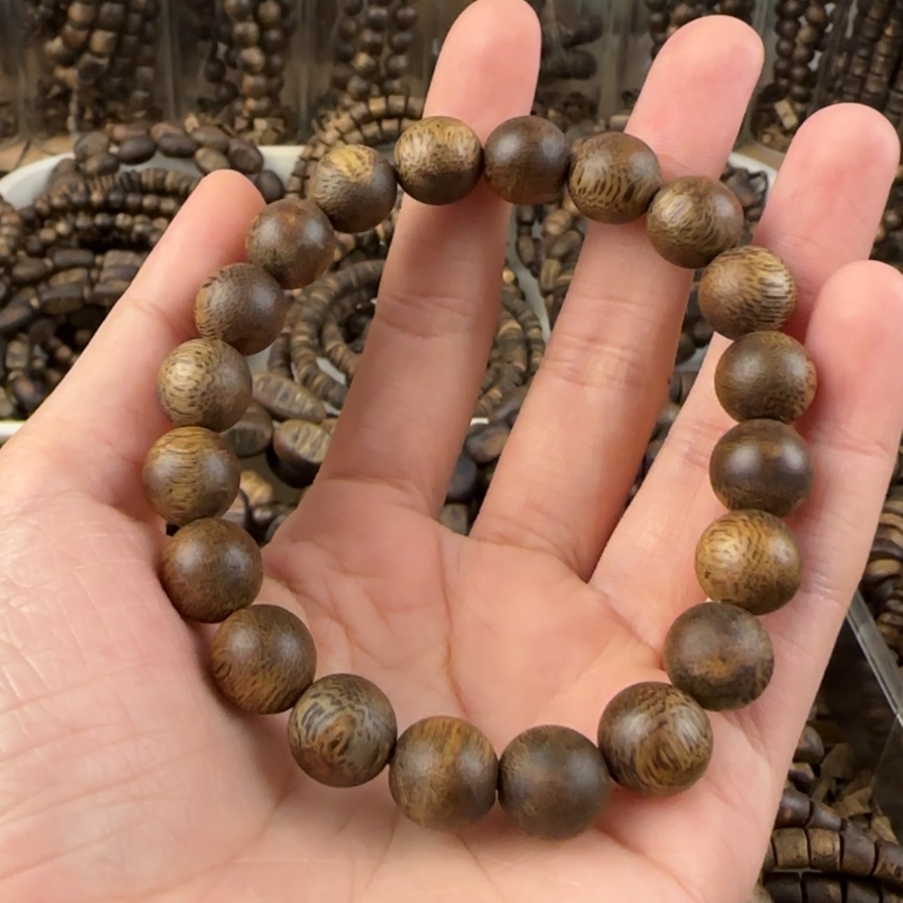 【闪购商品】沉香手串红*子奇楠手串8.5克卡1.0