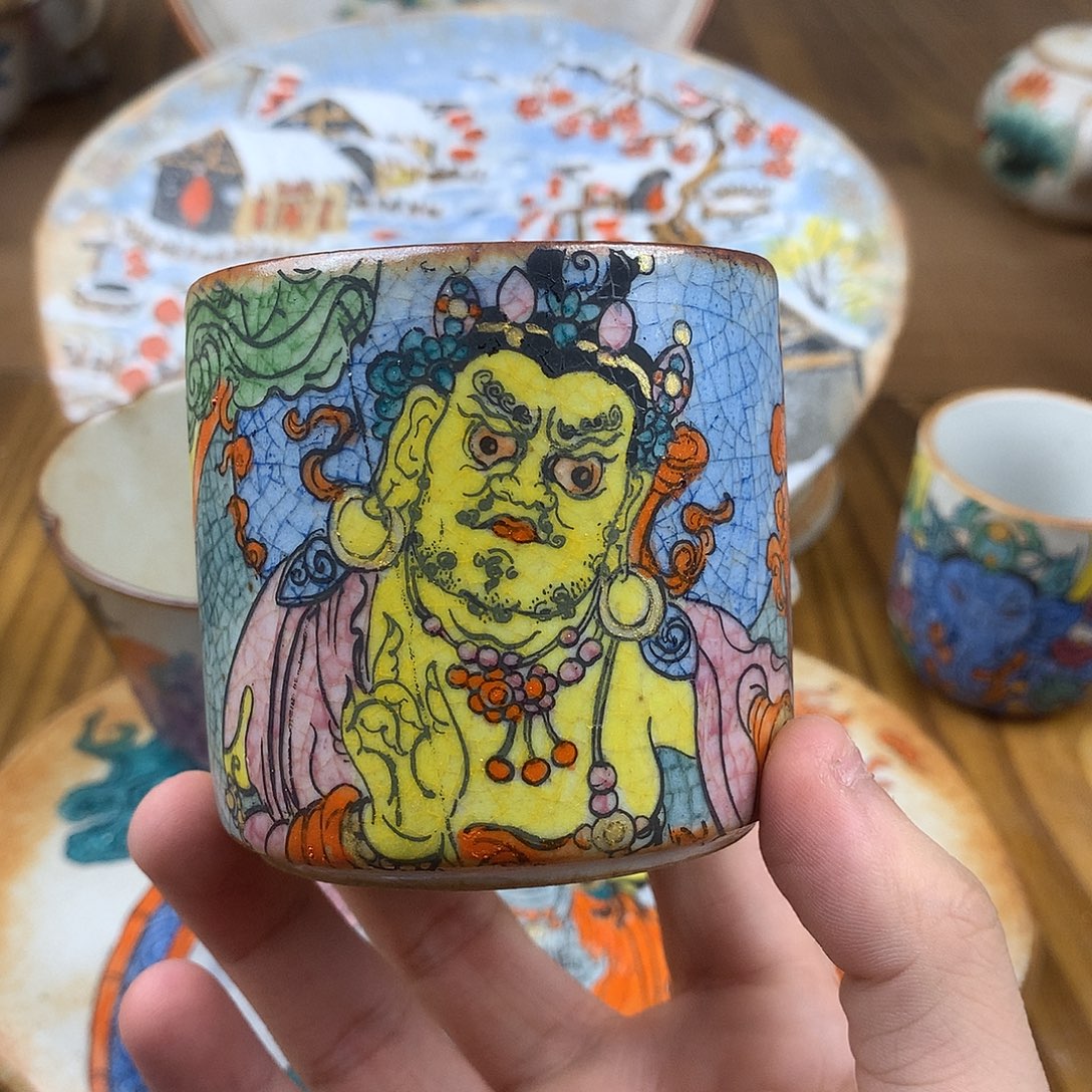 迷***她杯景德镇陶瓷手作