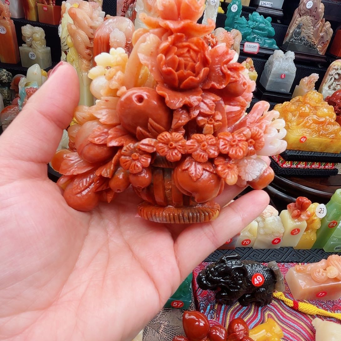 寿山石印石寿山石印章