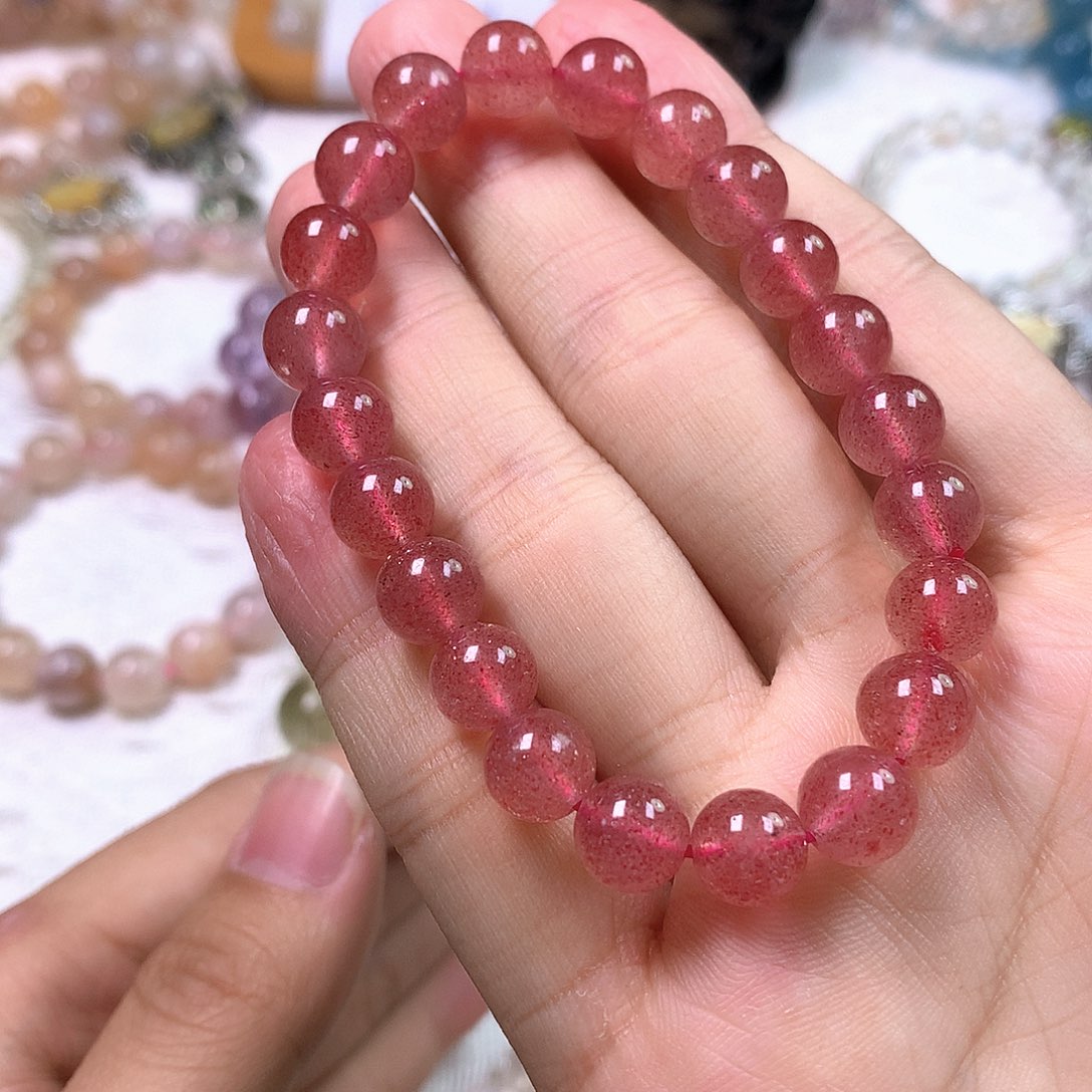 水晶手链未镶嵌天然