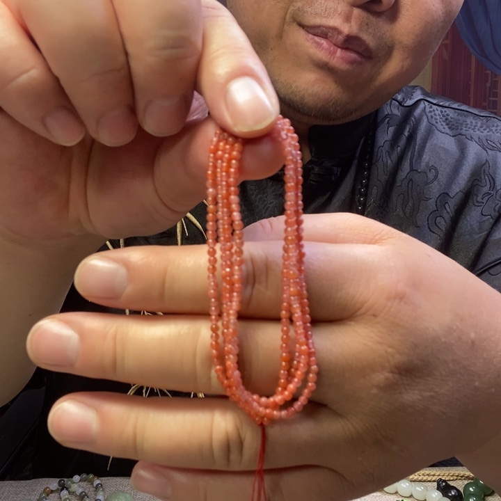 合金手链南红玛瑙卡2.5小米珠108以上