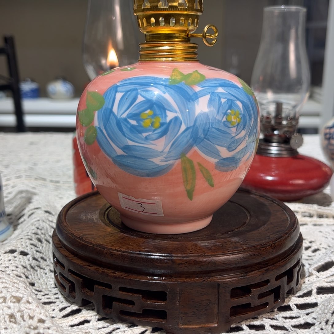 摆件景德镇陶瓷香薰灯