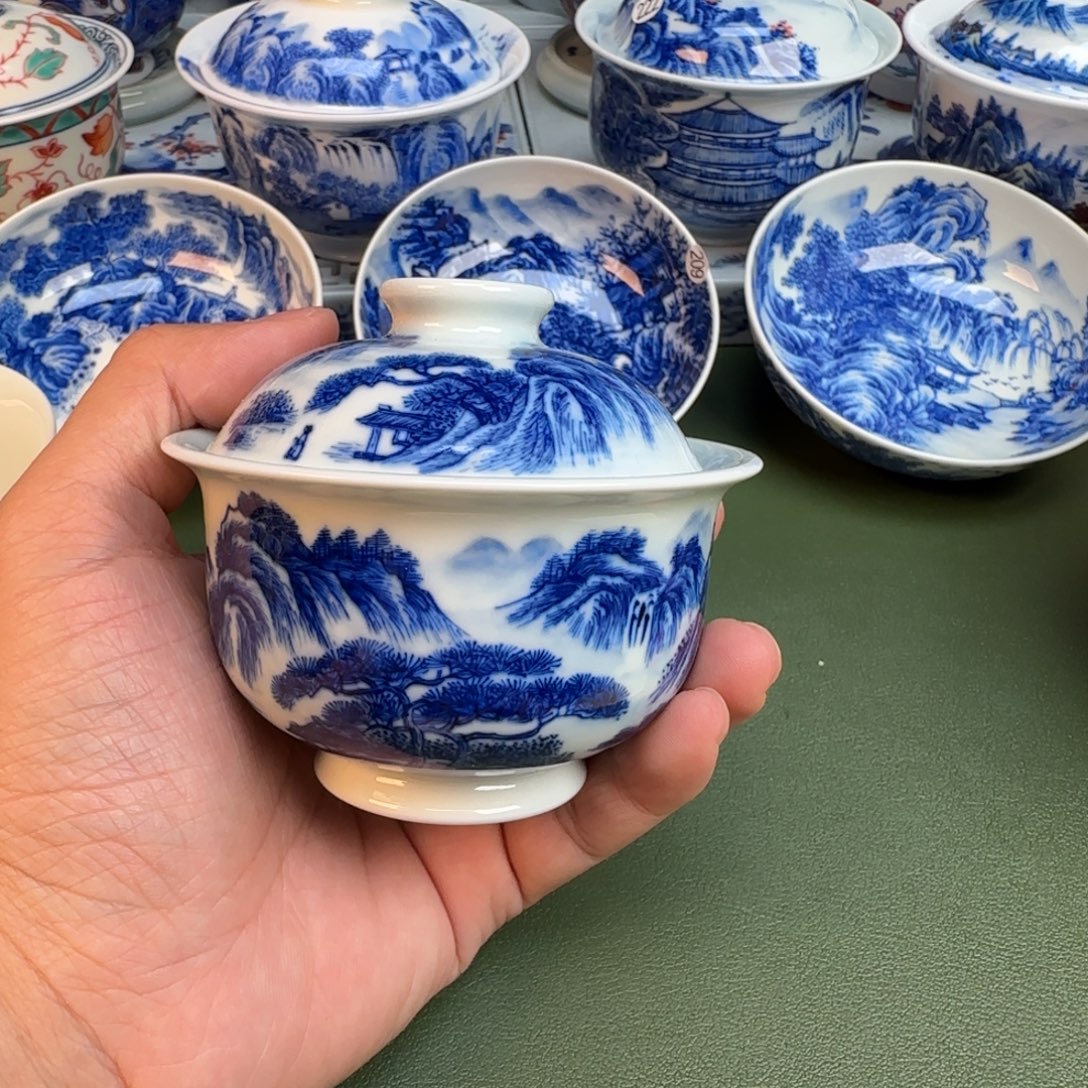 陶纯手工纯手绘茶具276