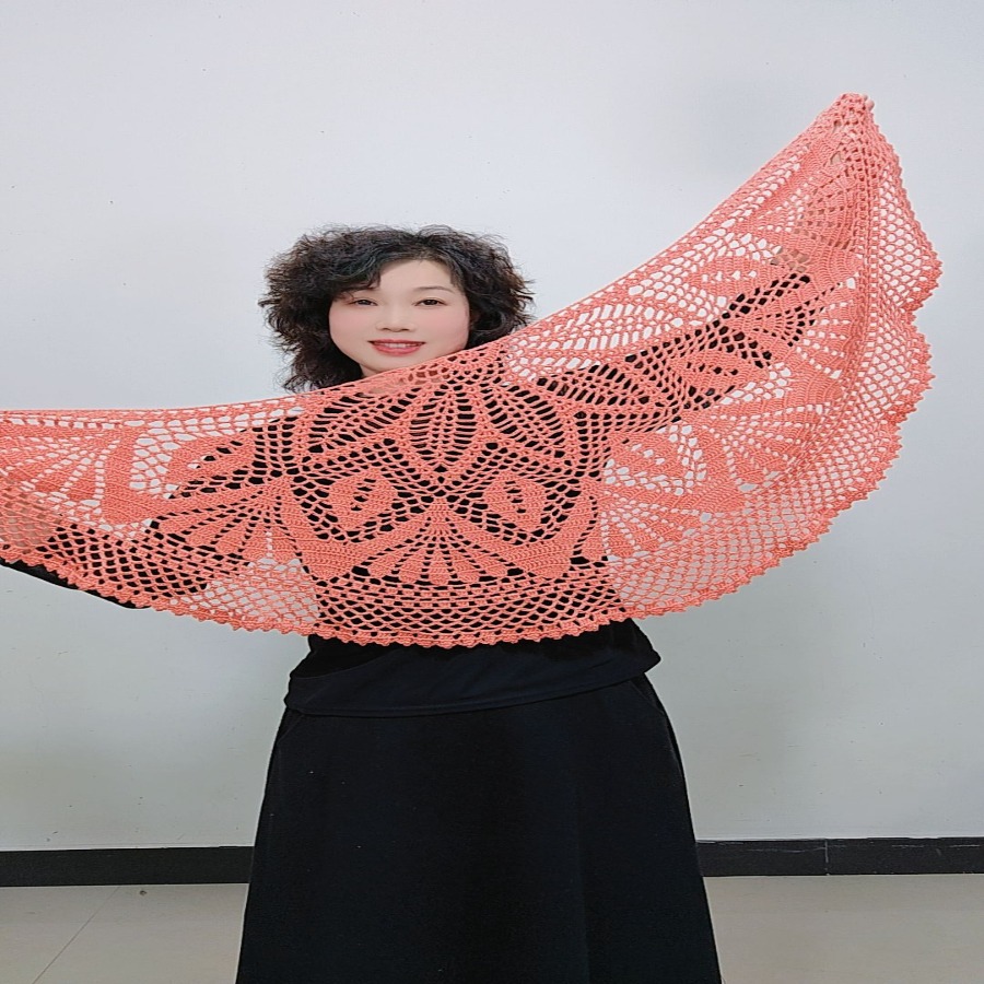 白云柔羽披肩教程