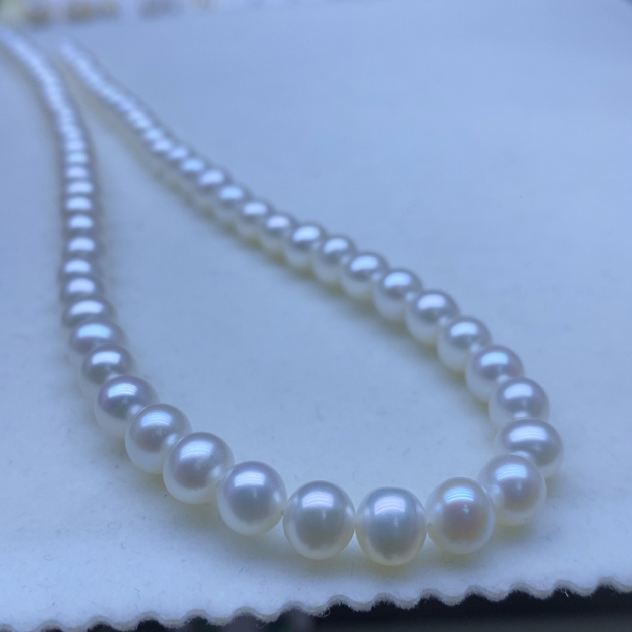 【闪购商品】淡水珍珠银S925镶嵌颈饰