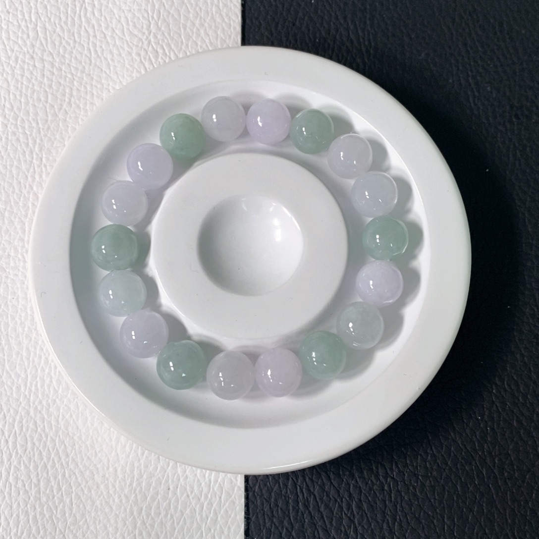 翡翠手串未镶嵌卡 10+