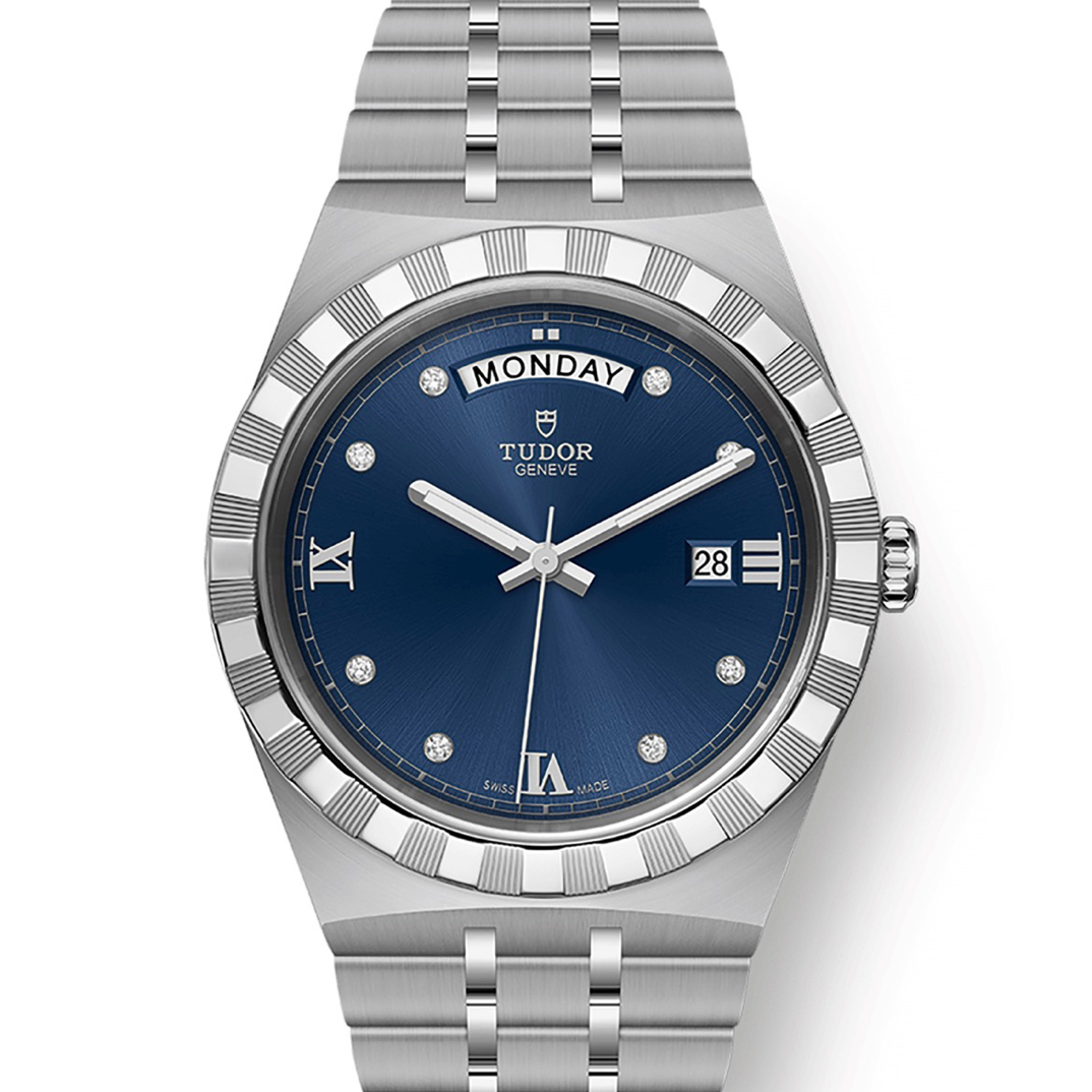 99新 TUDOR/帝舵 皇家系列男表名表41mm工价28000现23年二手手表