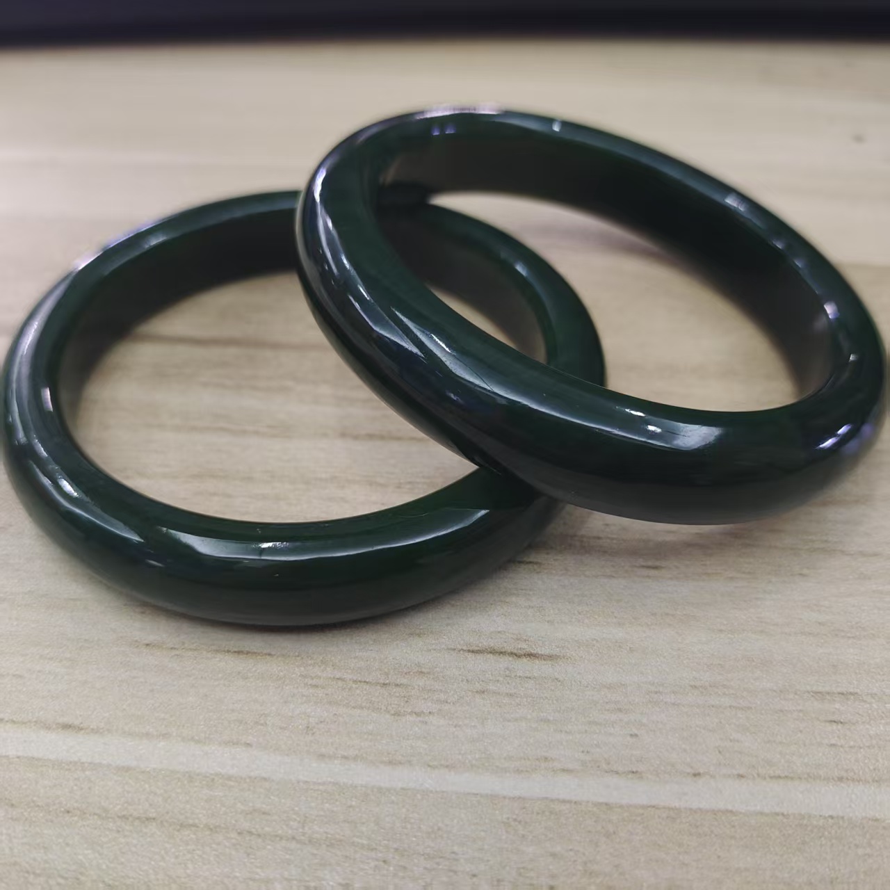 老王珠宝 俄料碧玉菠菜绿多样性发一