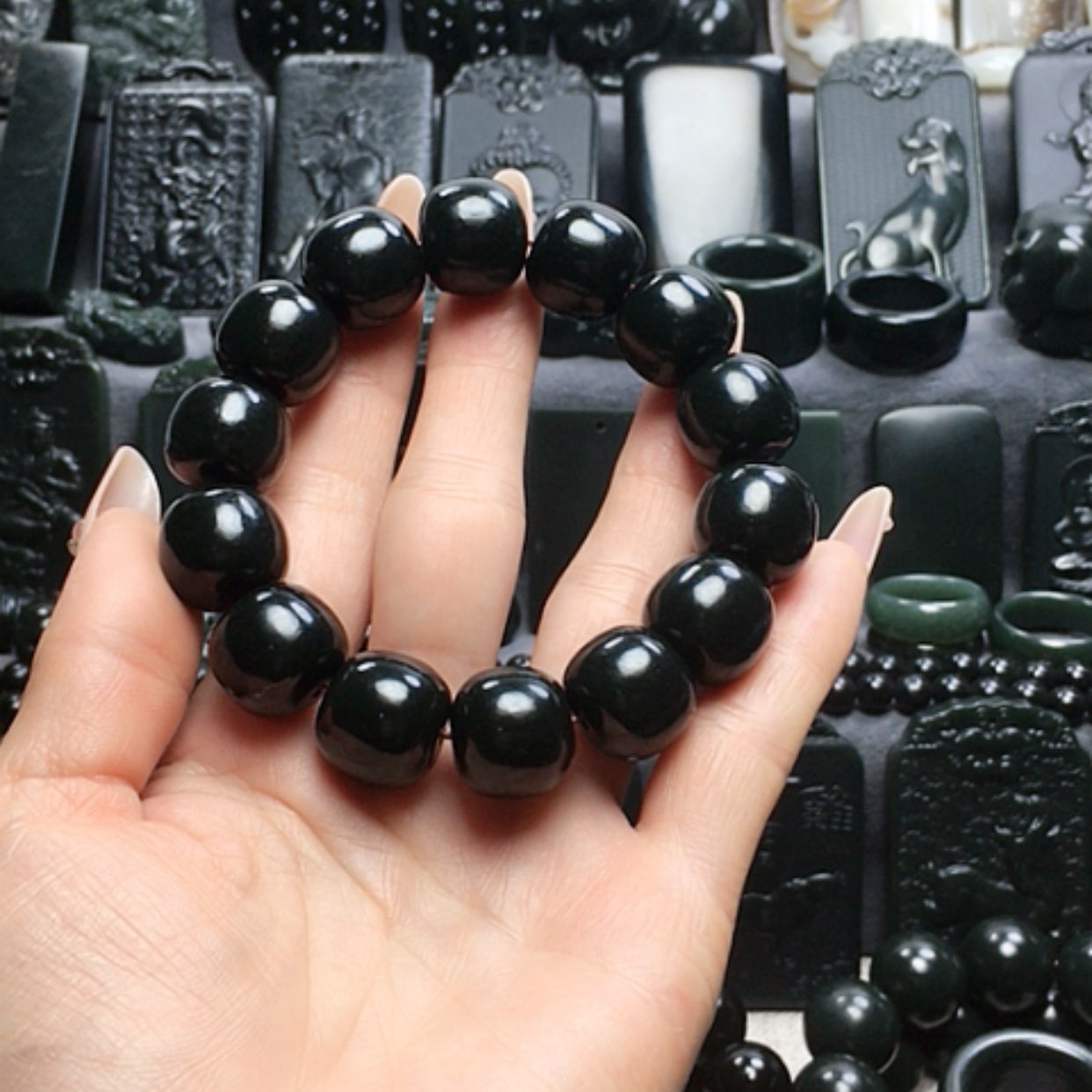 【闪购商品】未镶嵌和田玉手串