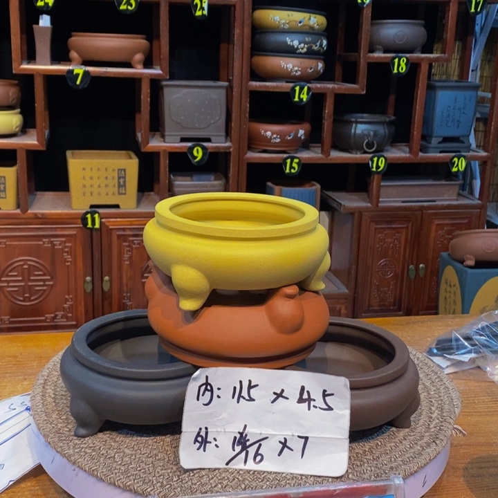 紫砂花盆紫砂艺术