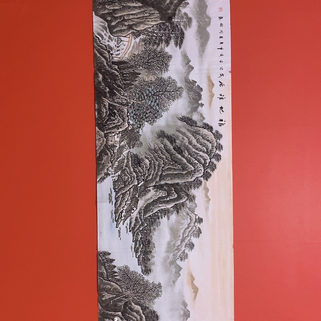 国画山水国画花鸟作品