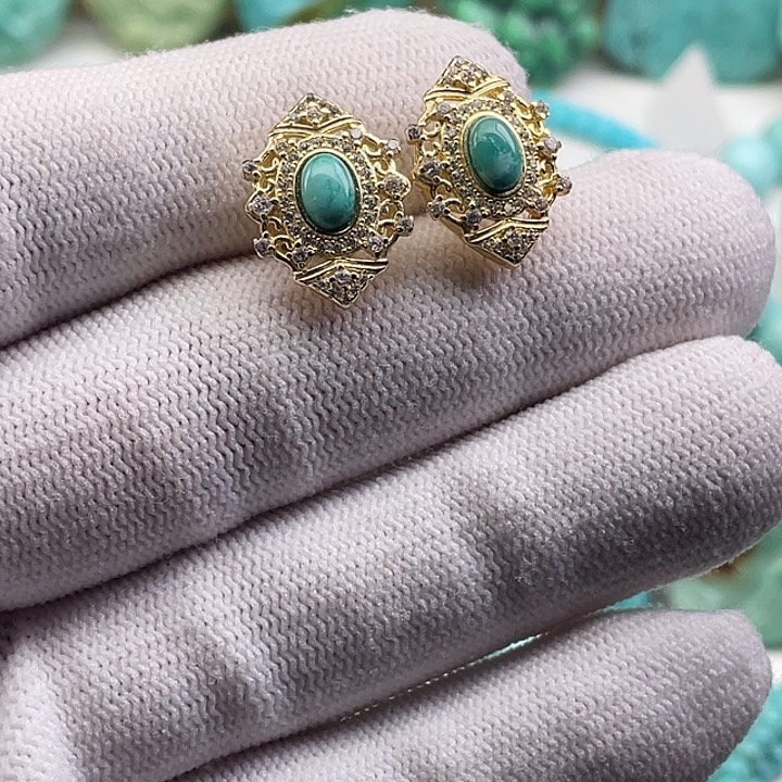 绿松石其它银S925镶嵌