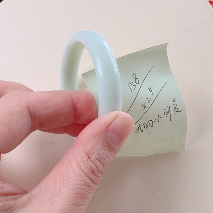 蓝田玉（蛇纹石化大理石玉）手镯未镶嵌我***爱