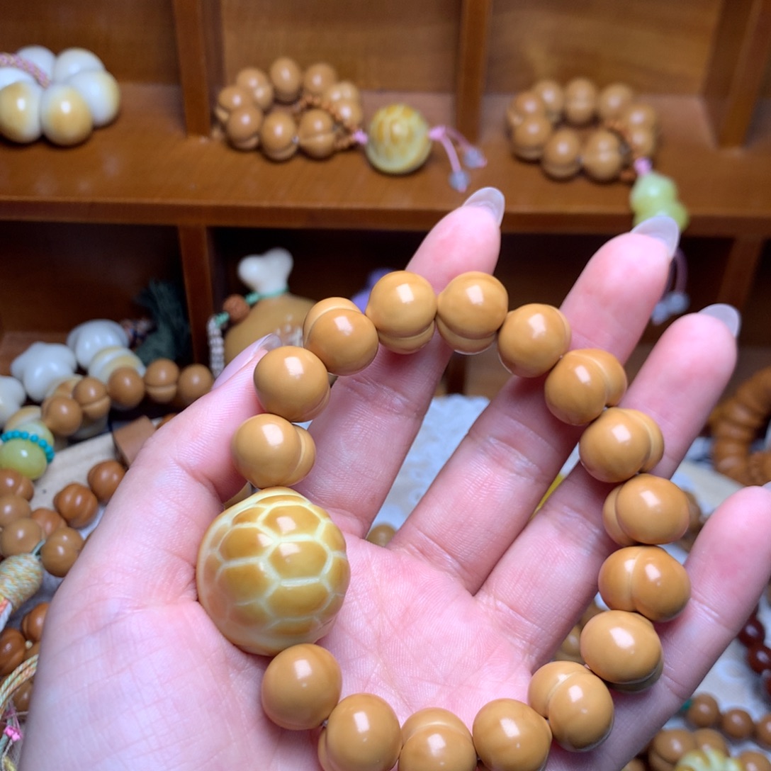 吊坠猴头核桃高定屁桃14➕手串富甲