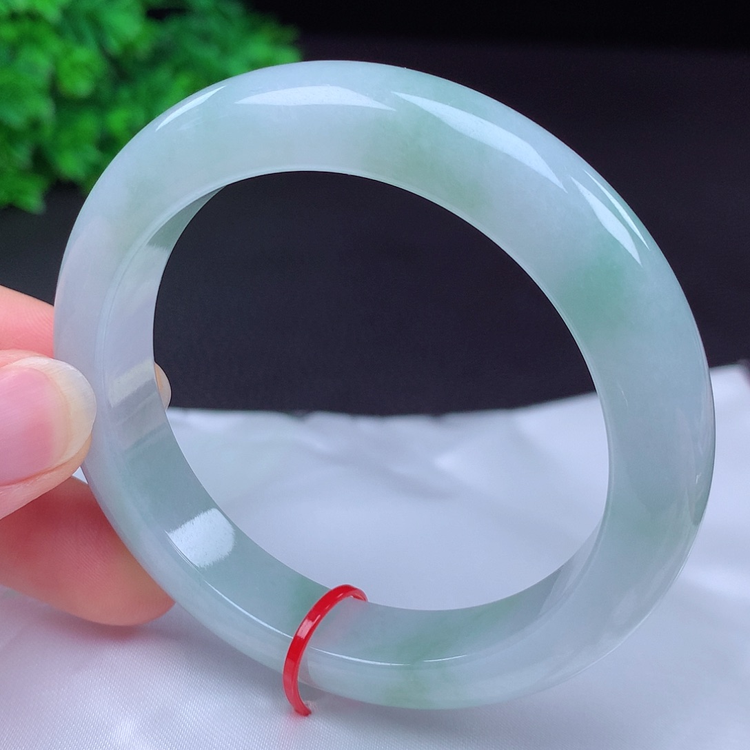 翡翠未镶嵌手镯58圈口688003