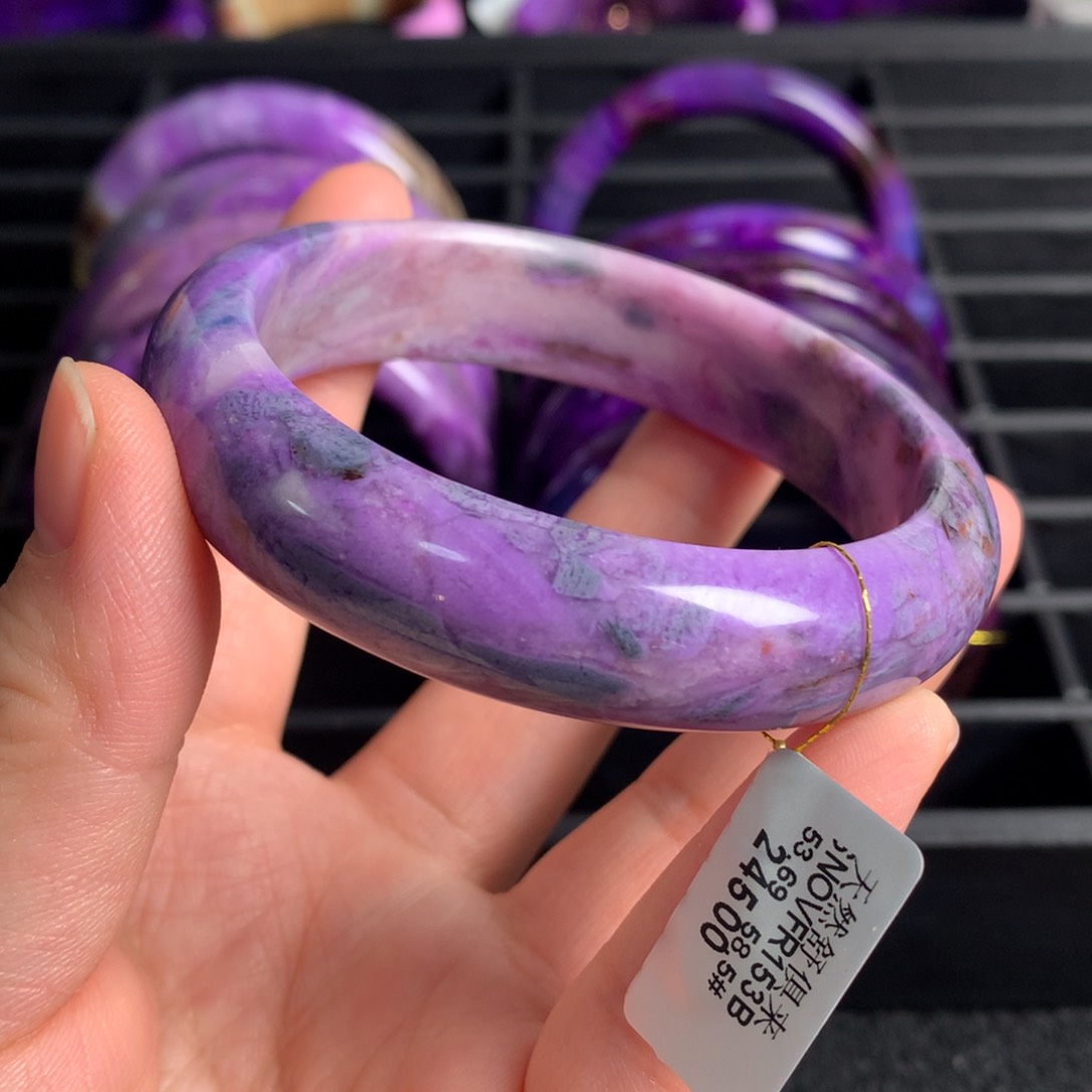 苏纪石（舒俱来）未镶嵌樱花手镯