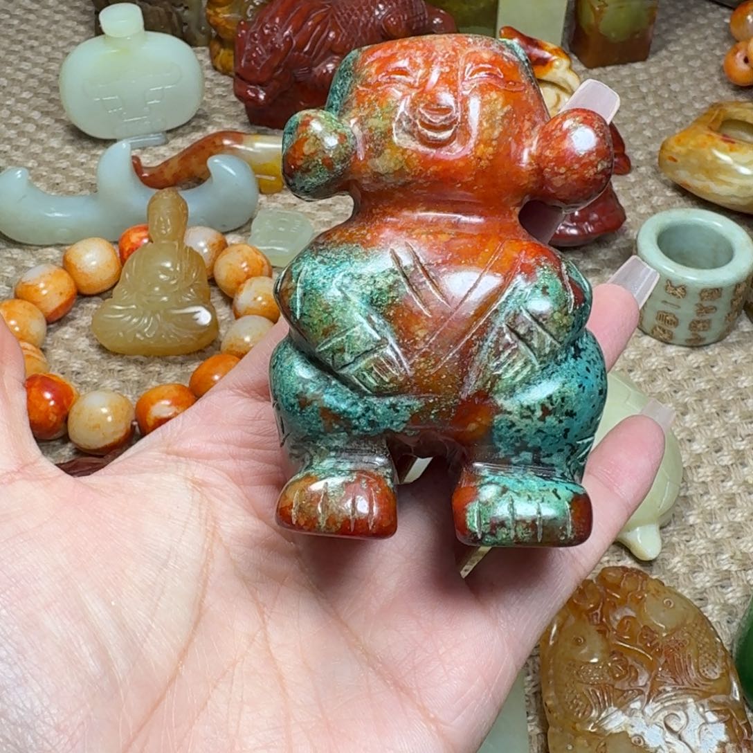 白玉菩提吊坠挂件