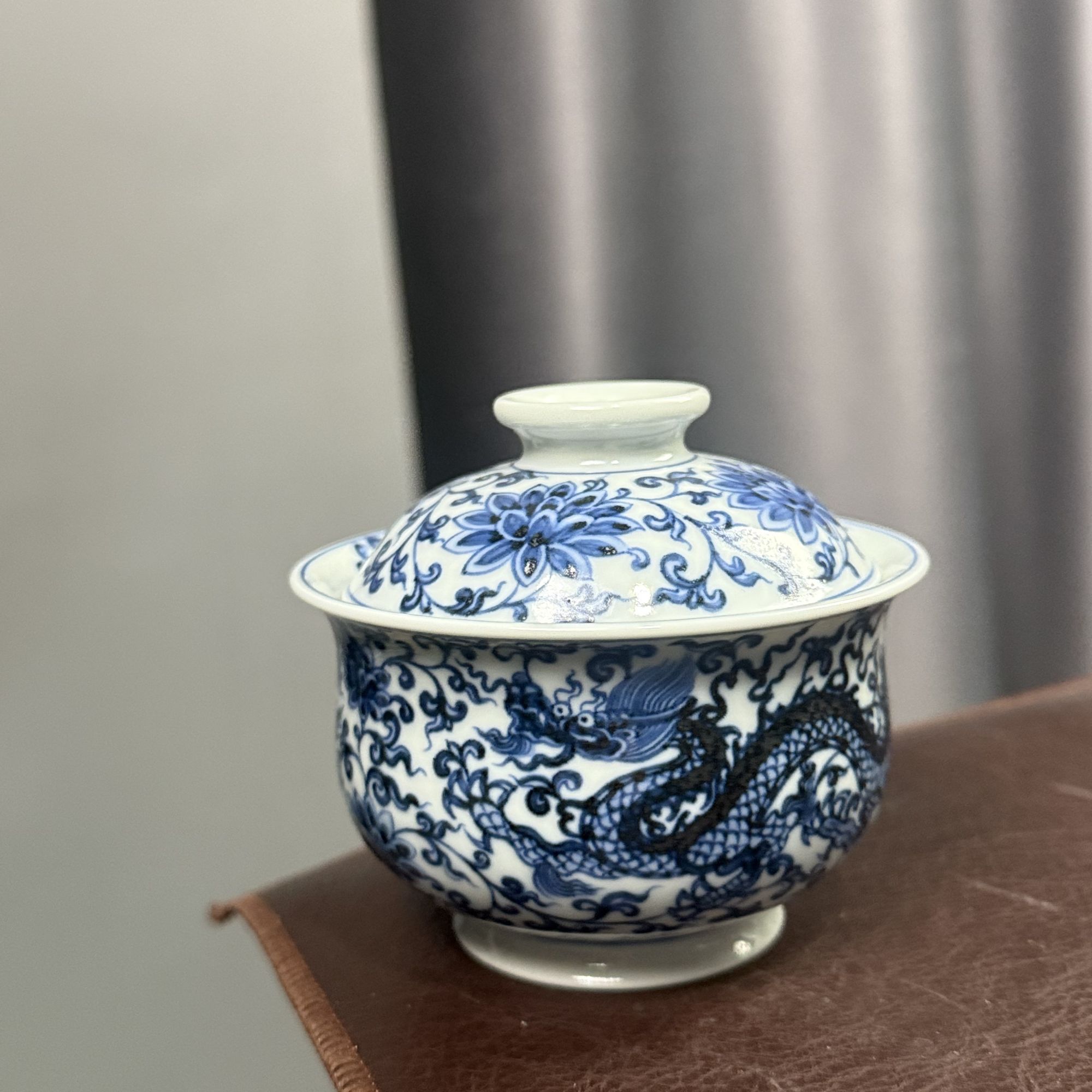 微瑕福利龙凤盖碗150cc
