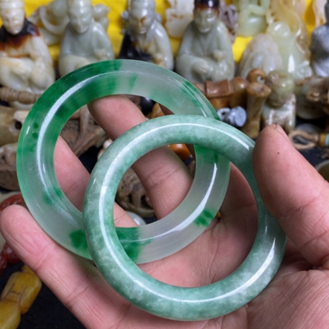 【闪购商品】和田玉（糖玉）颈饰未镶嵌宝*