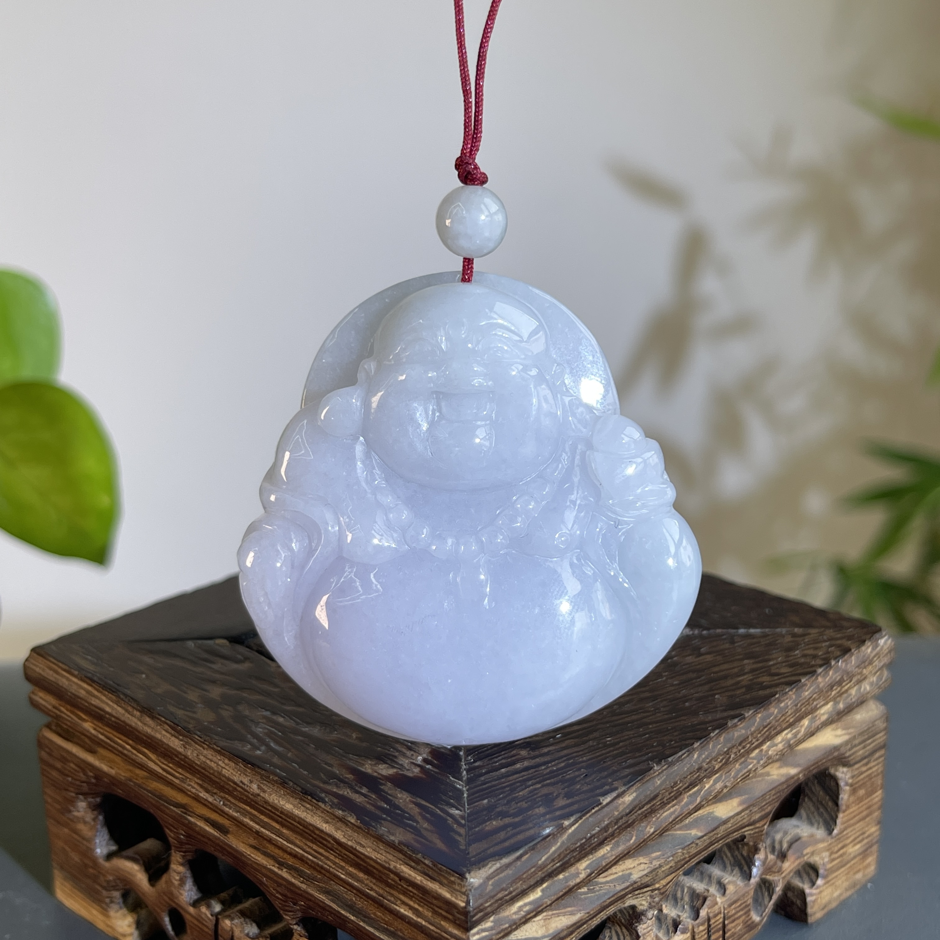 JTA19-61  天然缅甸A货翡翠 佛公