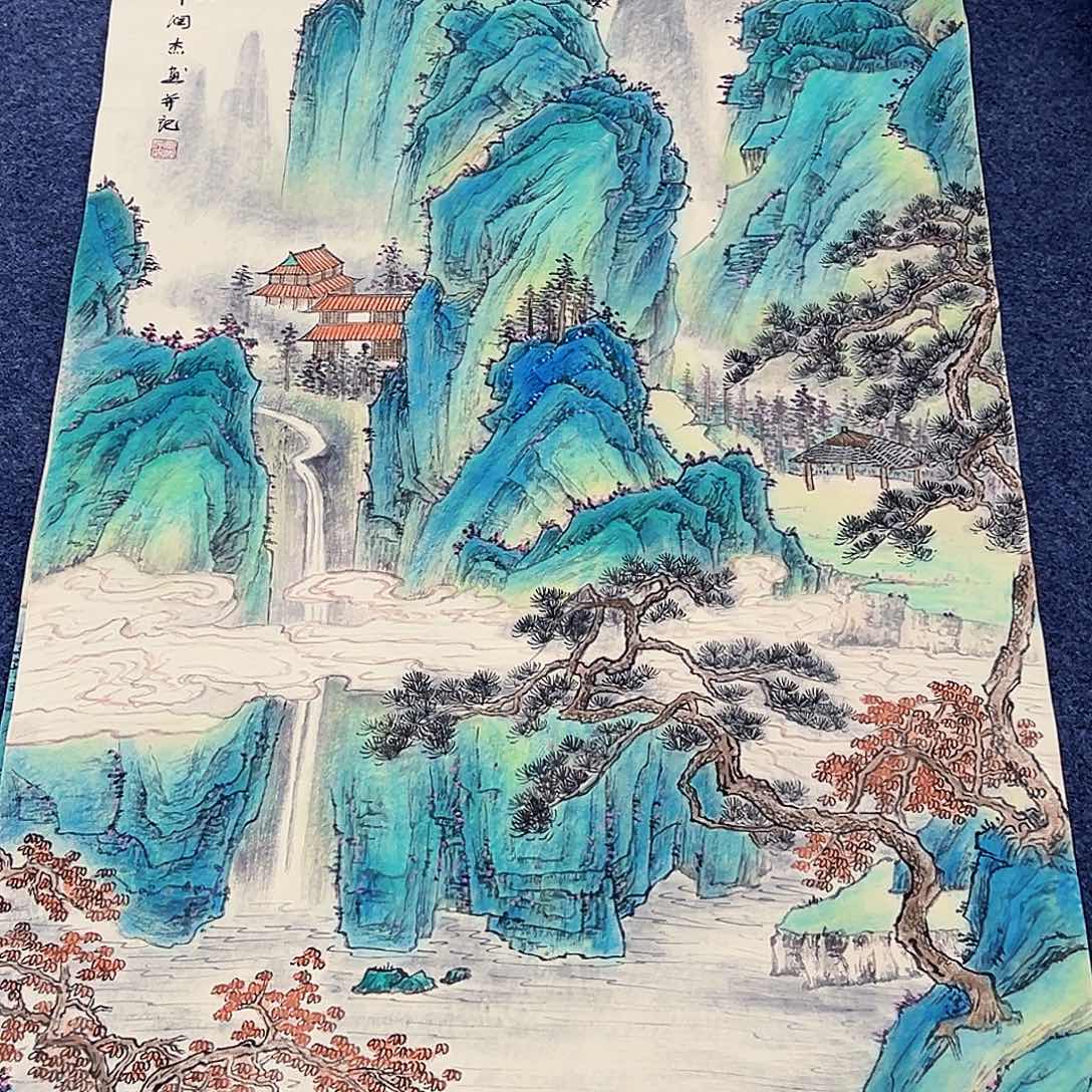 国画事事顺心如意万事如意