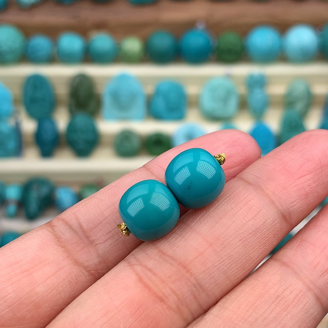 绿松石未镶嵌珠宝奇石10