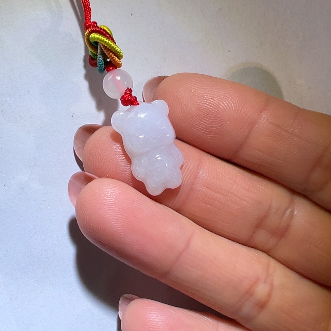 翡翠颈饰未镶嵌吊坠