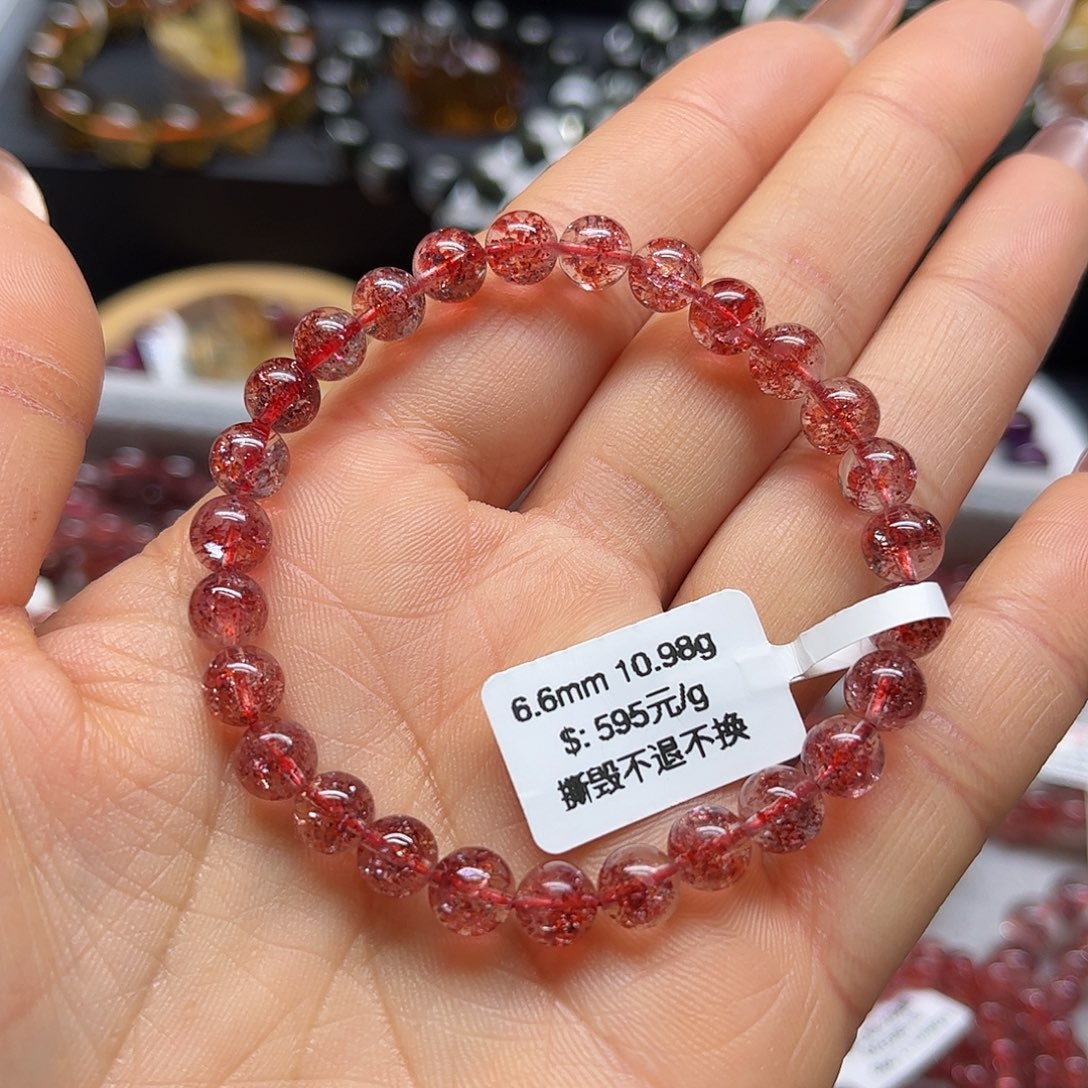 水晶手链未镶嵌手链