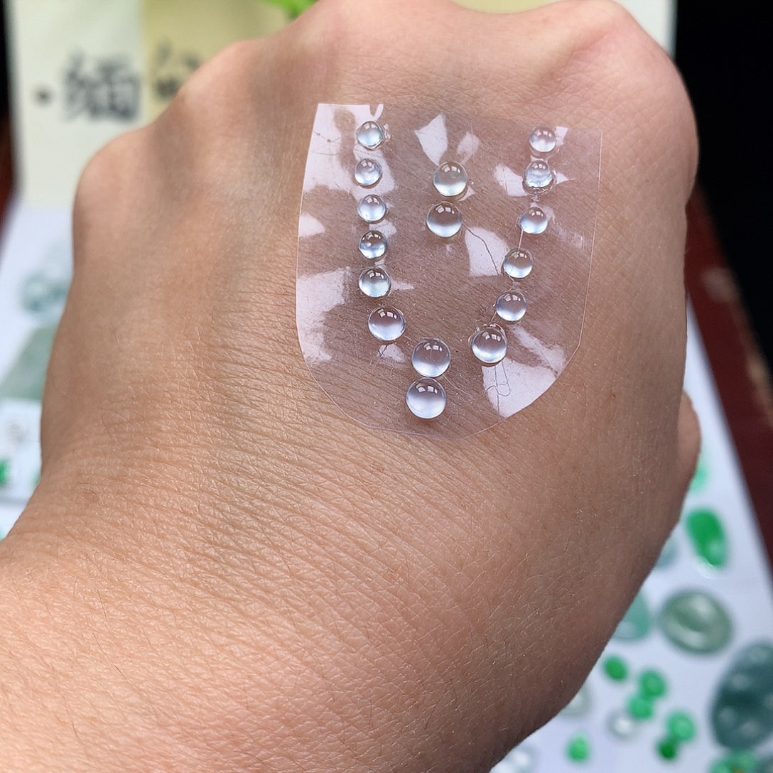 翡翠裸石缅甸天然A货翡翠冰种蛋面