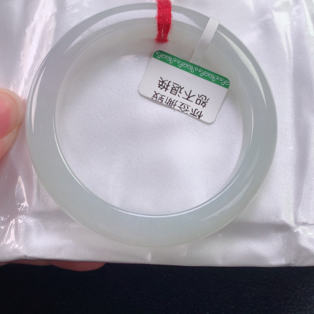 未镶嵌手镯翡翠缅甸天然翡翠手镯54