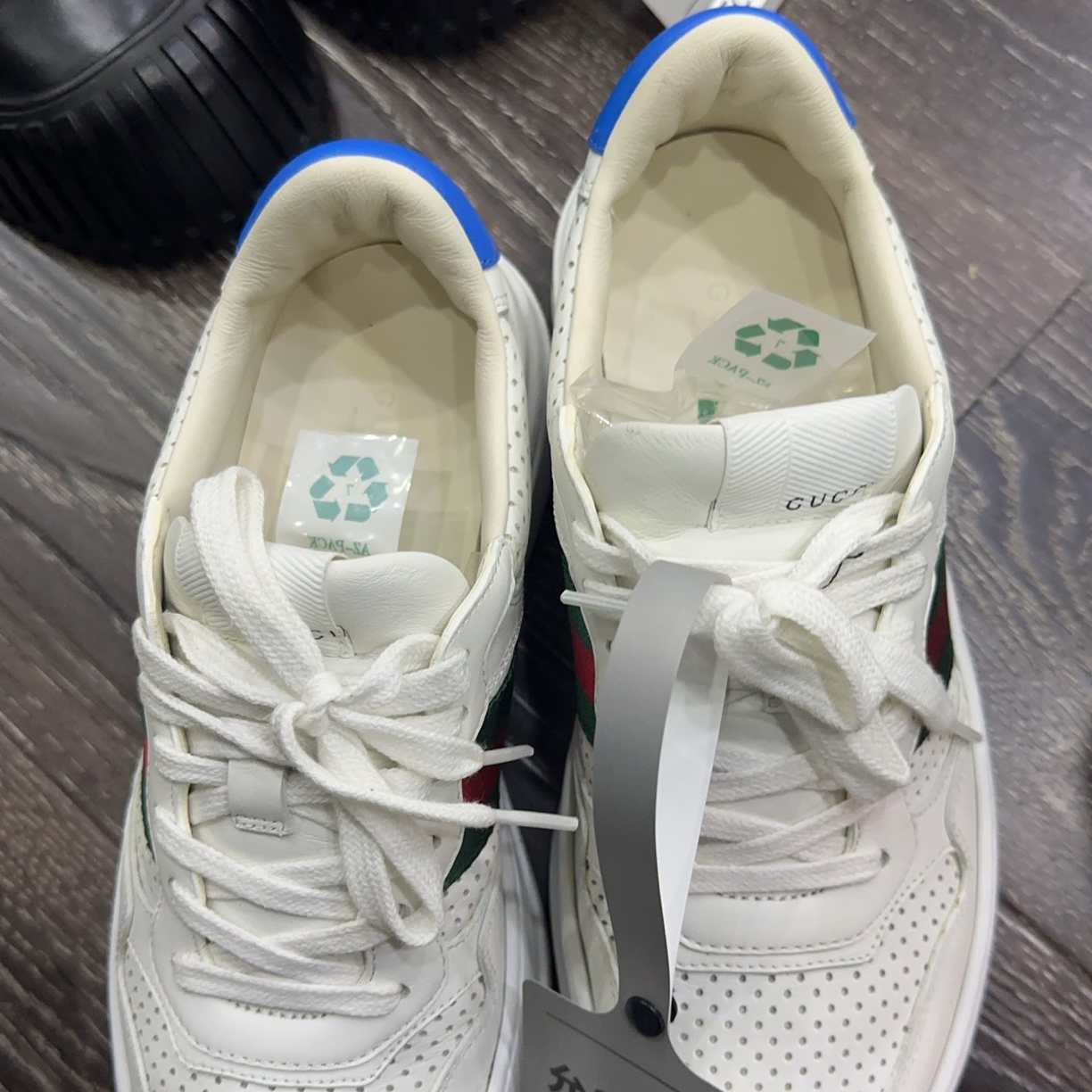95新 Alexander McQueen/亚历山大·麦昆 古驰饼干鞋