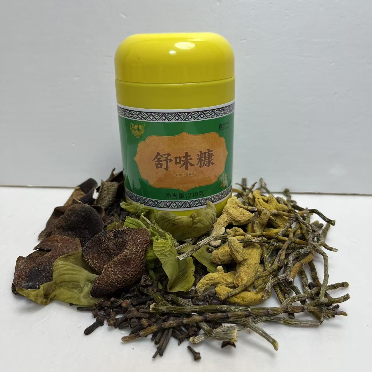 贵州土特产苗家舒味糠粉冲饮品210克 一罐到味
