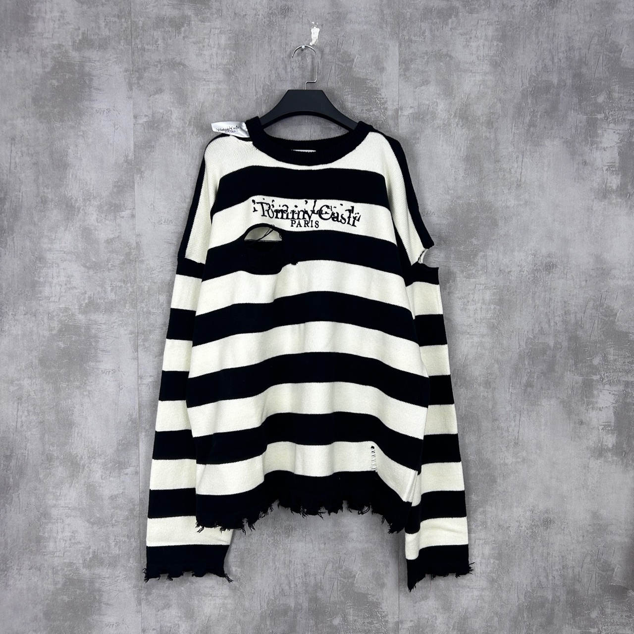 全新未使用 Maison Margiela/梅森马吉拉 新款条纹毛衣 均码 全新