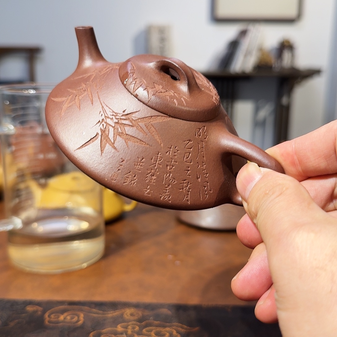 ****己紫砂茶壶原矿紫砂壶