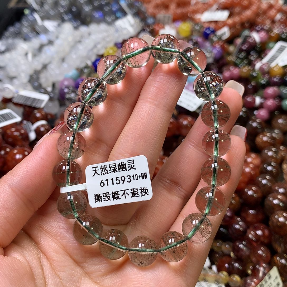 水晶手链未镶嵌，