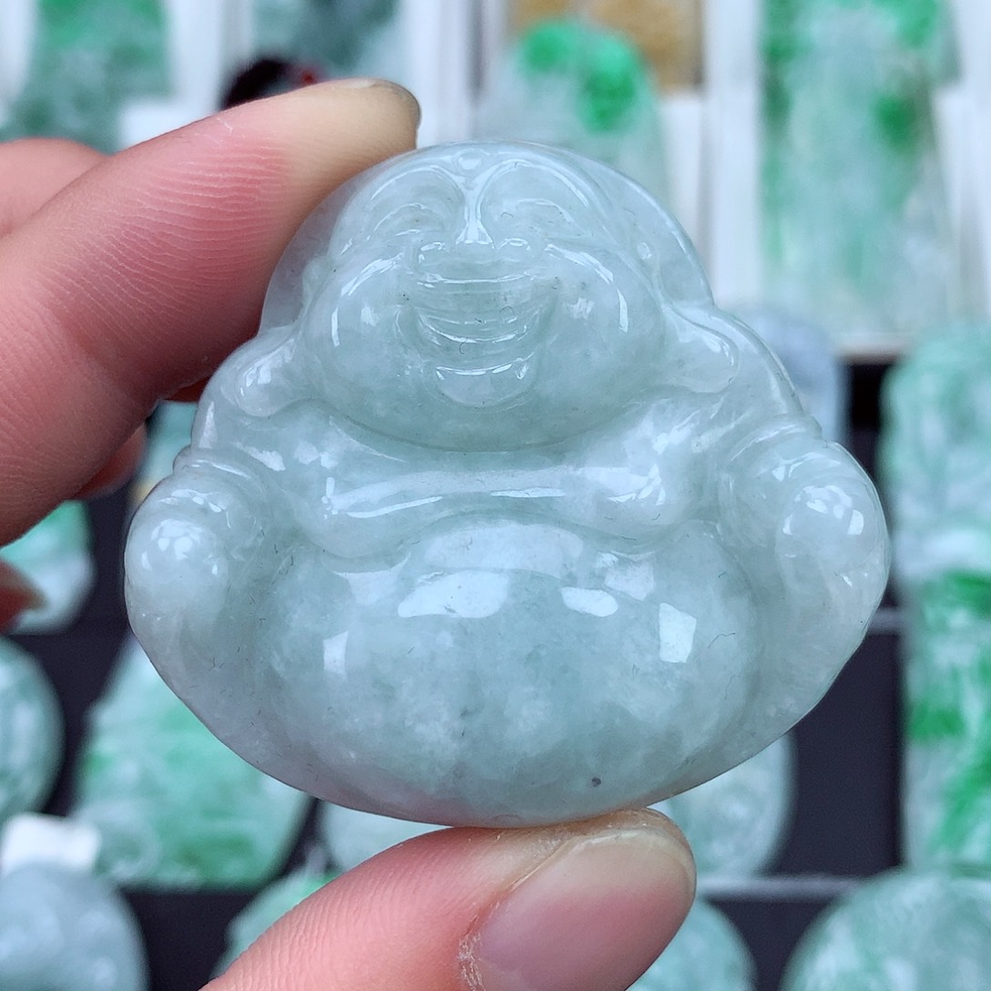 翡翠颈饰未镶嵌翡翠吊坠