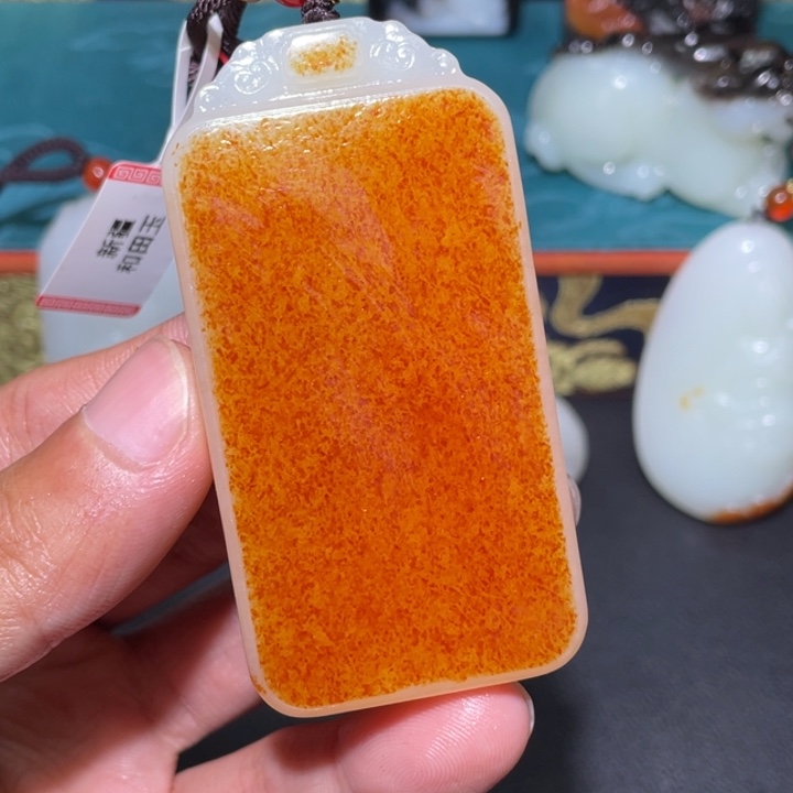 我***龙和田玉未镶嵌颈饰J