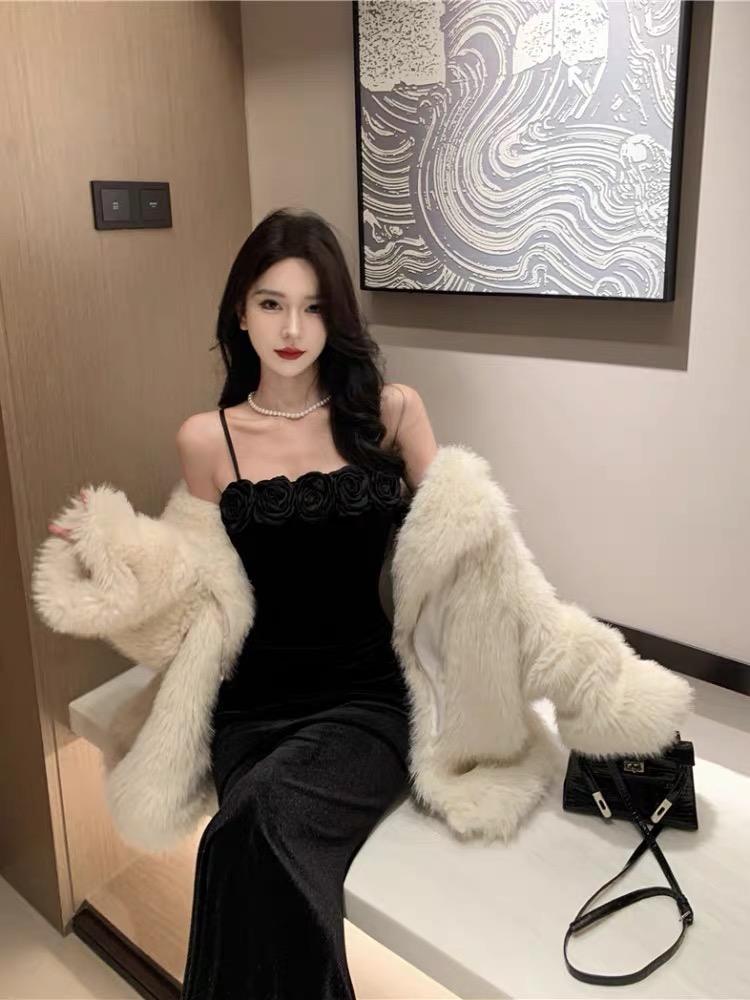 喵家气质辣妹连衣裙