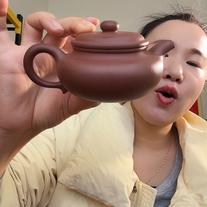 茶壶紫砂紫泥仿古200cc