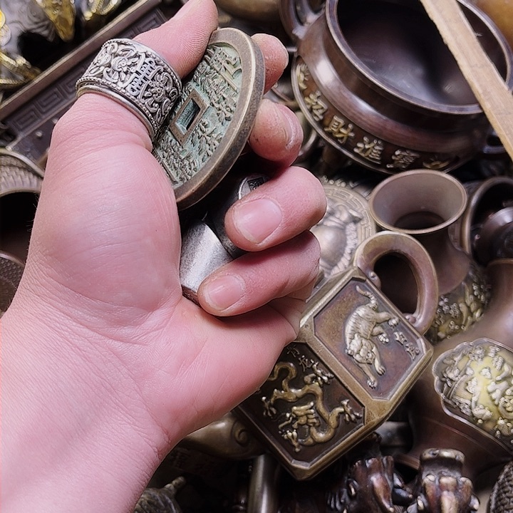 中****华铜器摆件家居摆件