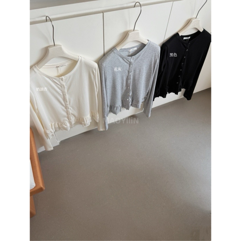 MAOOYiIiN 25ss 芭蕾风的小衫（NO退NO换）清仓款