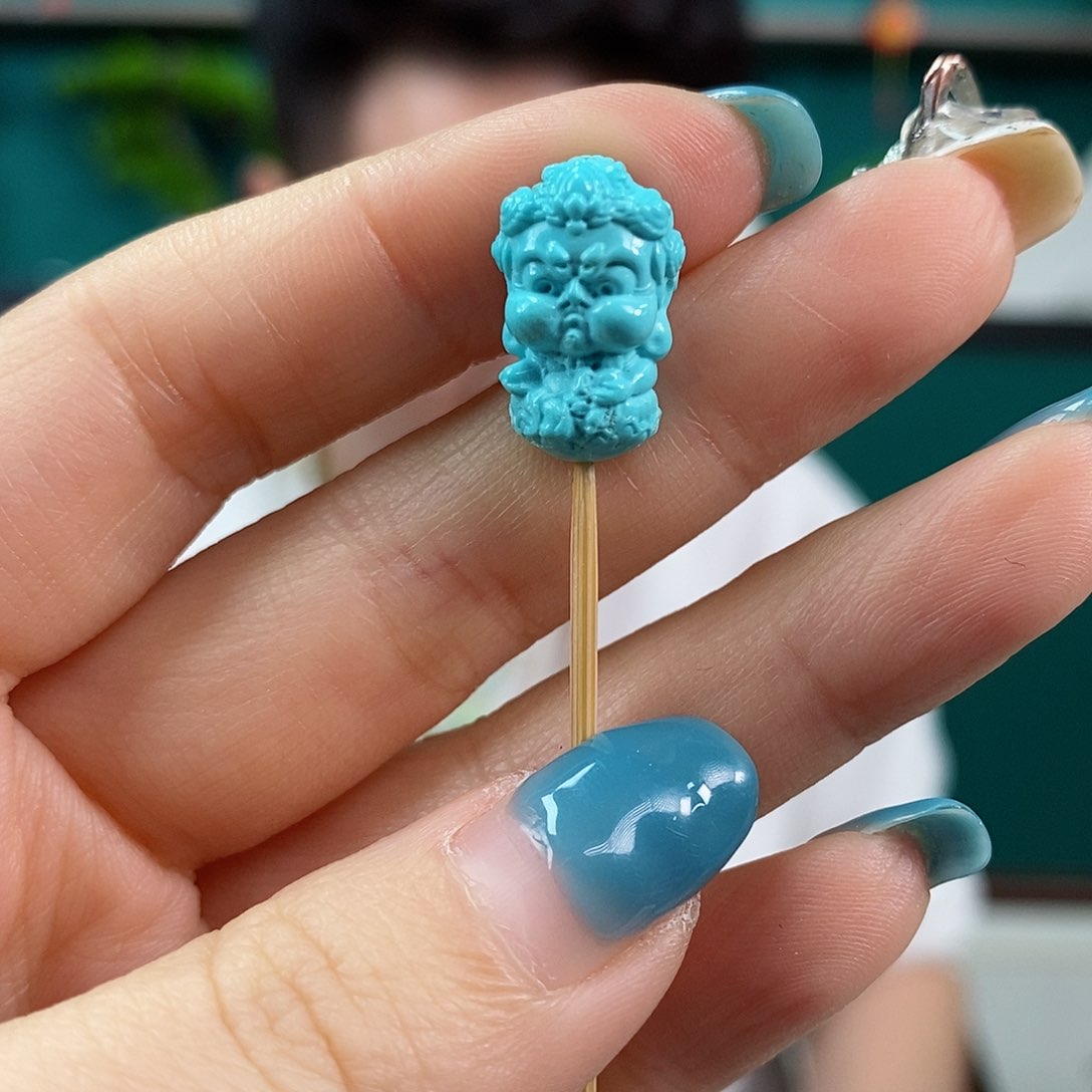 绿松石珠宝奇石未镶嵌