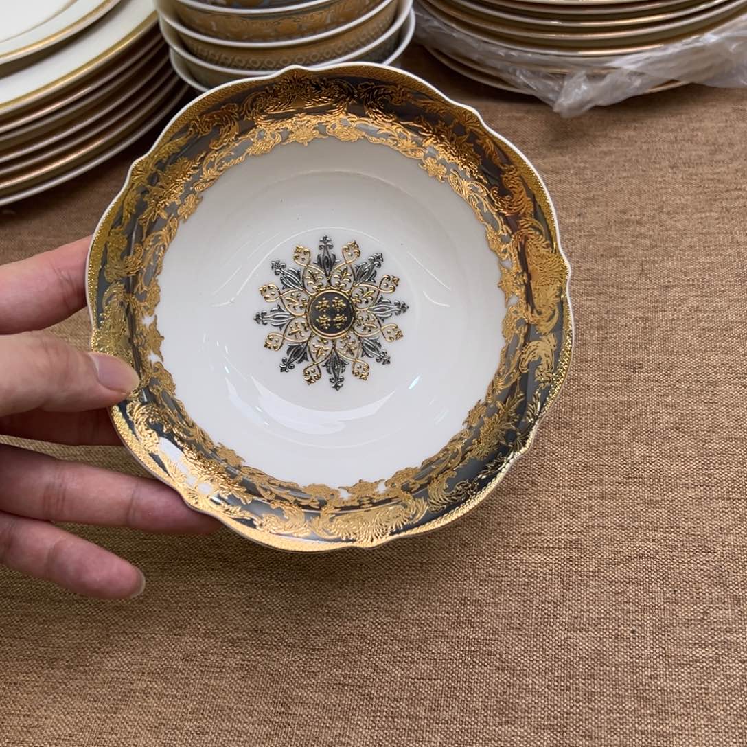 瓷片6寸水果碗一个一单尾单