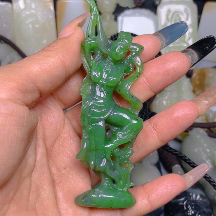 和田玉挂件未镶嵌