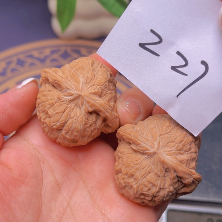 文玩核桃把件南瓜墩227