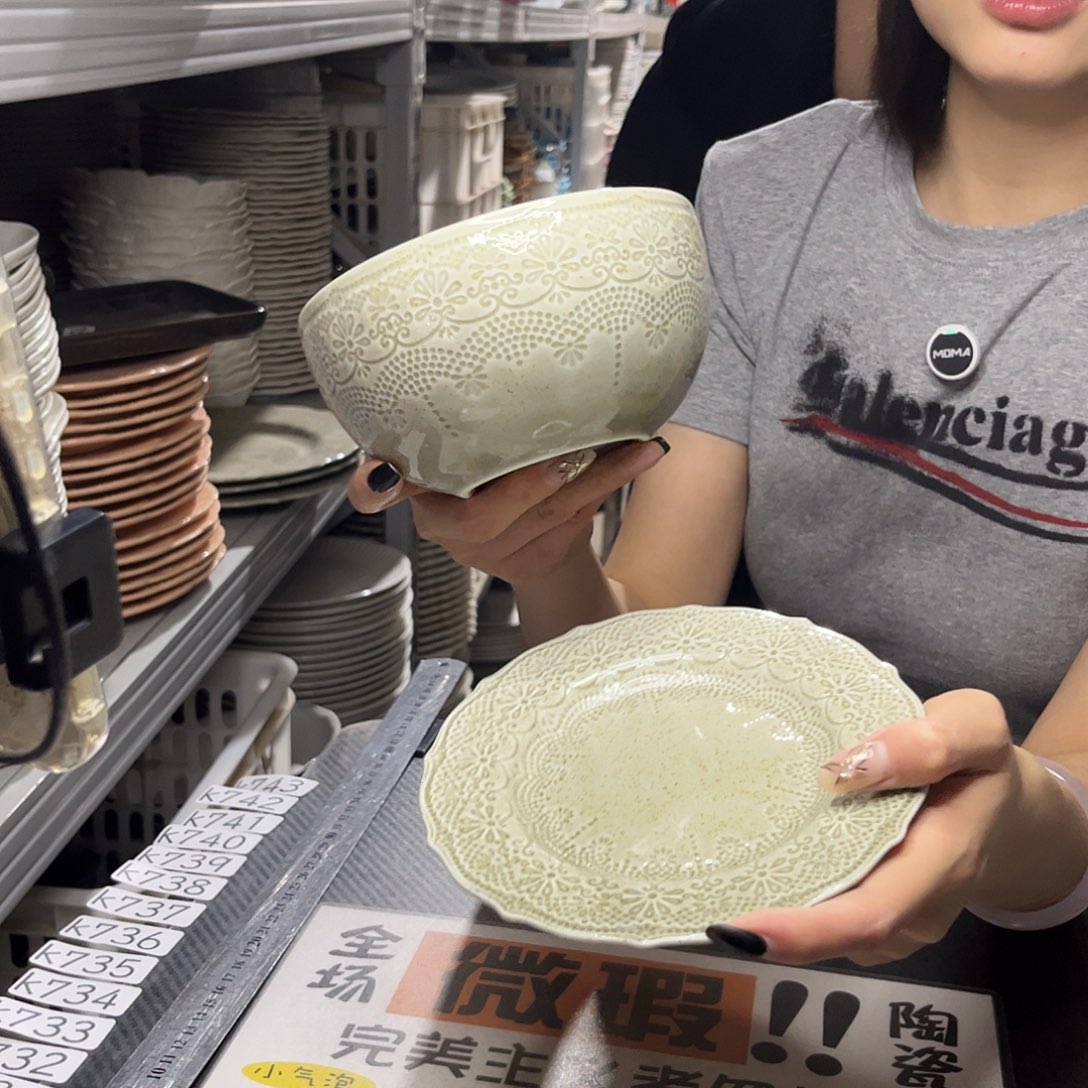 瓷片729           4碗4碟